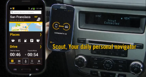 Scout by Telenav with Ford SYNC