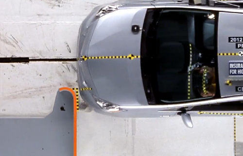 IIHS Top Safety Pick + Small Frontal Overlap Test