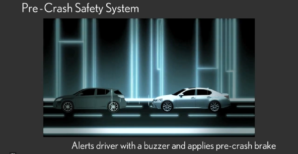 Lexus Crash Prevention