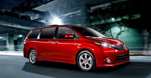 2015 Toyota Sienna Top Safety Pick Plus