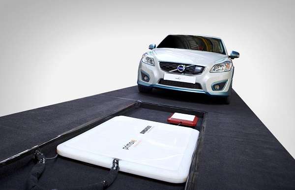 Volvo Wireless Electric Vehicle Charging