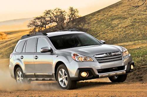 2013 Subaru Outback Canada retained value award