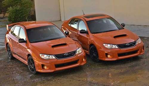 2013 Subaru Impreza WRX and WRX STI