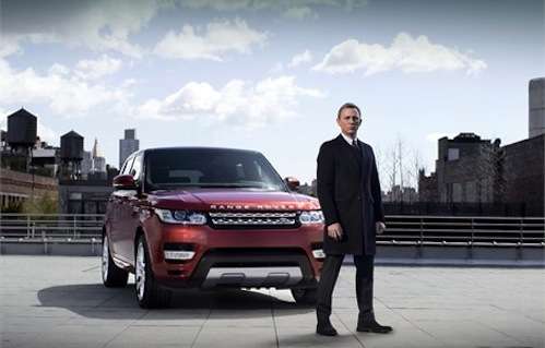 2014 Range Rover Sport with Daniel Craig
