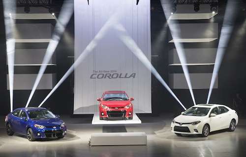 2014 Toyota Corolla with new Corolla LE ECO and Corolla S