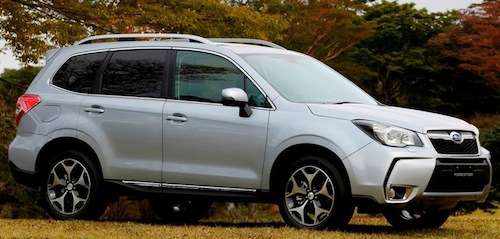 2014 Subaru Forester vs 2013 Toyota RAV4, 2013 Mitsubishi Outlander
