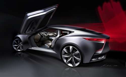 Hyundai Concept HND-9 next-generation Genesis Coupe?