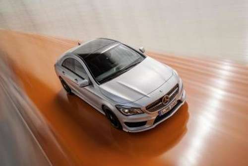 2014 Mercedes-Benz CLA Class four-door coupe