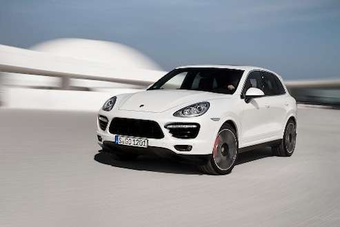 New Porsche Cayenne Turbo S, Detroit Auto Show