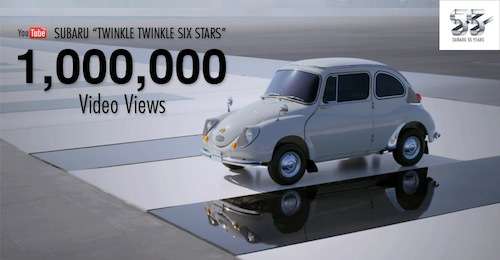 Subaru 55 year “Twinkle Twinkle Six Flags” video