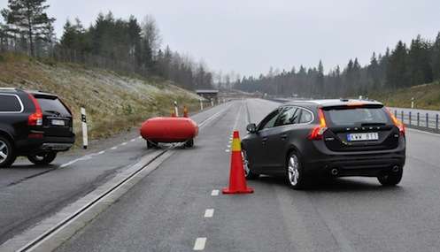 Volvo safety technology testing