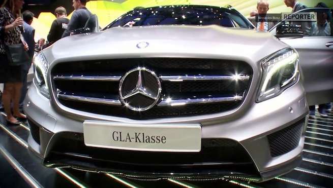 2015 Mercedes GLA-Class at IAA Frankfurt 2013
