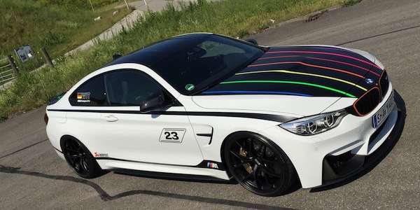 2015 BMW M4, Marco Wittmann special edition