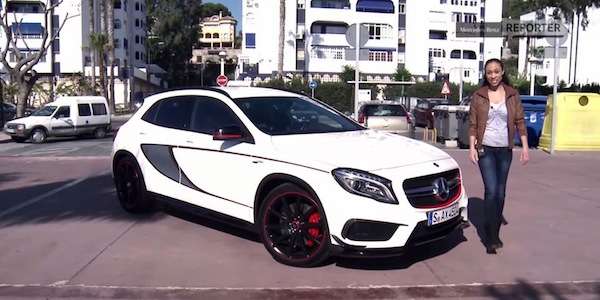 The new Mercedes-GLA-Class gets put to the female test [video]