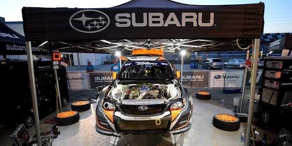 3 Subaru WRX STIs will need extra parts for today’s Global Rallycross in LA