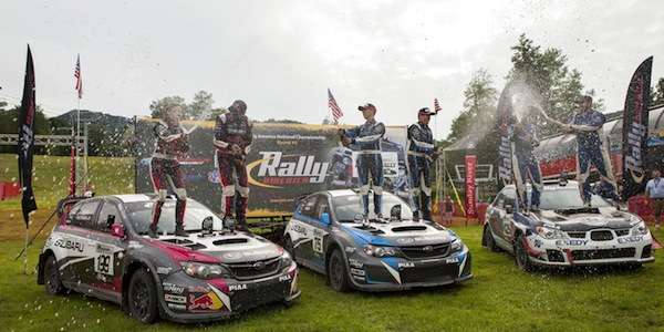Subaru WRX STI wins NEFR secures Rally America National Championship