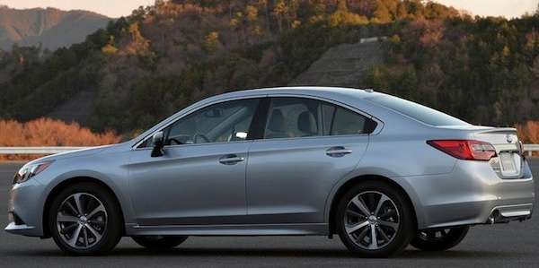2015 Subaru Legacy the only car in its class with this standard feature