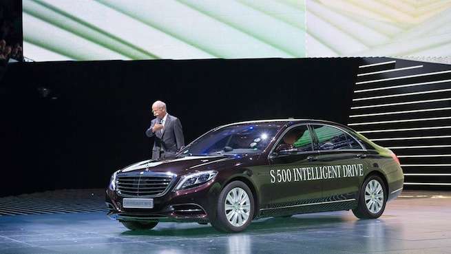 2014 Mercedes S-Class with S 500 Intelligent Drive