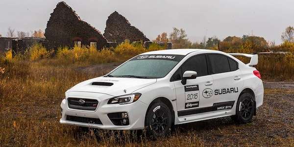 Introducing the eagerly-awaited 2015 WRX STI Super Production Rally Car
