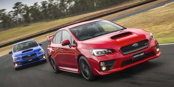 2015 WRX and WRX STI sets record pace down under