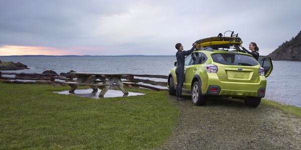 An active generation lines up to buy 2014 Subaru Forester and XV Crosstrek