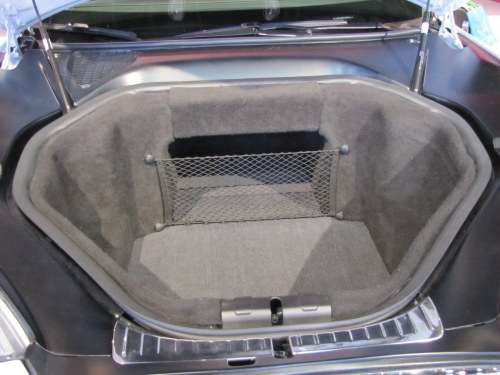 Tesla S Front Trunk at NAIAS 2012