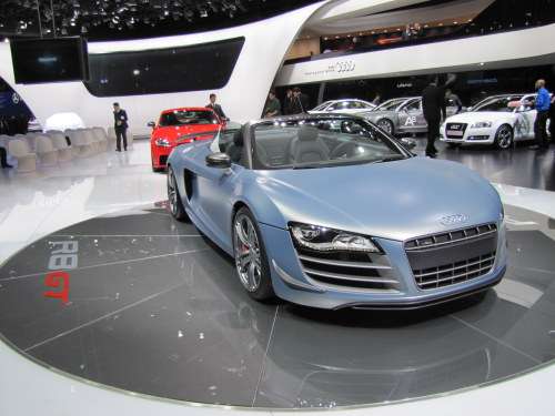 More than just the R8 GT Spyder at the Audi display - NAIAS 2012 Press Preview