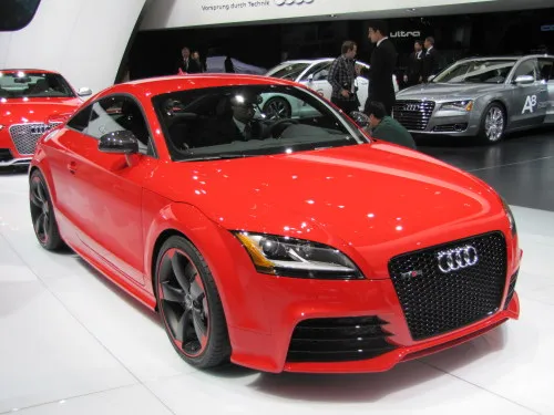 Frontal View of Audi TT RS at NAIS 2012