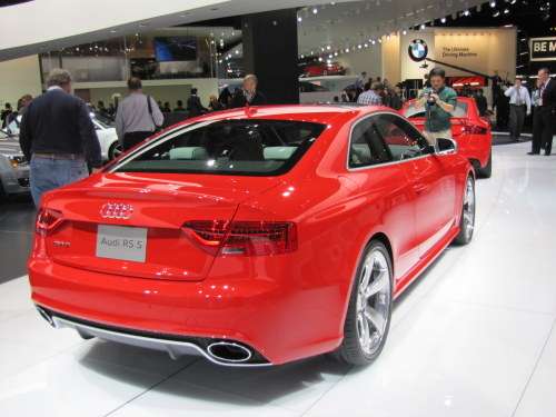 Rear View of Audi RS 5 - NAIAS 2012