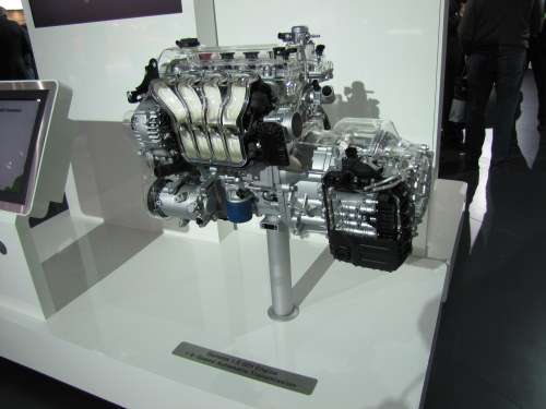 Engine display at NAIAS 2012
