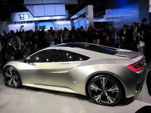 Driver Side View of Acura NSX Concept at NAIAS 2012