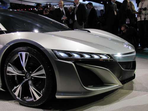 Acura NSX took the press Preview by storm in 2012