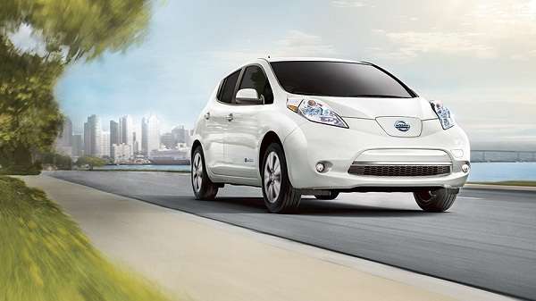 Electric Nissan Leaf