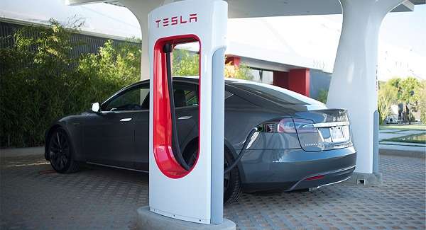 Tesla Supercharger network