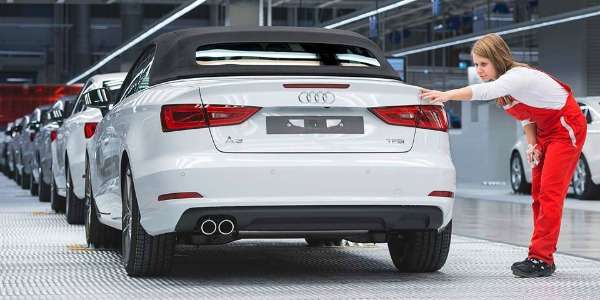 Audi has increased deliveries in the first quarter of 2014.