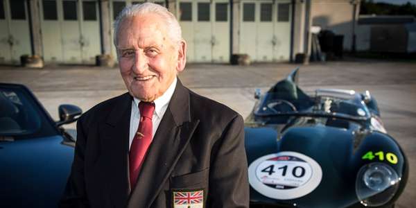 Norman Dewis is Honored OBE Jaguar 