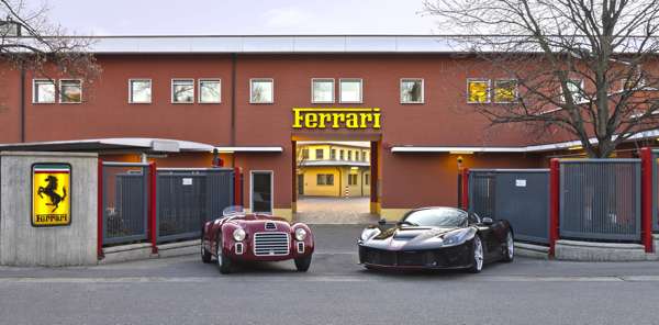 Ferrari 125 S and LaFerrari Aptera