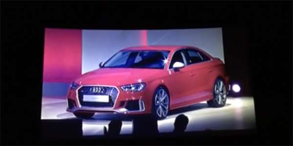 Audi RS3 Sedan, Audi RS3, RS3 Sedan, Leak, Video Leak