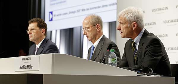 Volkswagen Press Conference in October 2015