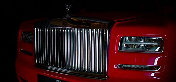 Rolls-Royce Phantom with Gold