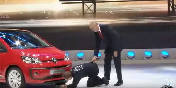 Volkswagen Interruption, British Comedian
