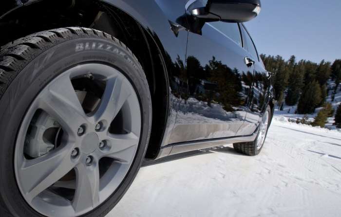 Winter tires like Bridgestone Blizzaks are your best bet in ice, slush and snow.