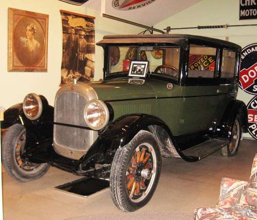The 1924 Chrysler Six from the Walter P. Chrysler Museum. Photo by Don Bain