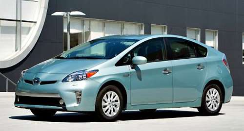 The 2012 Toyota Prius Plug-in. Photo courtesy of Toyota