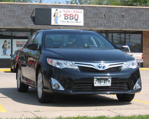 The all new Camry Hybrid. Photo © 2012 by Don Bain