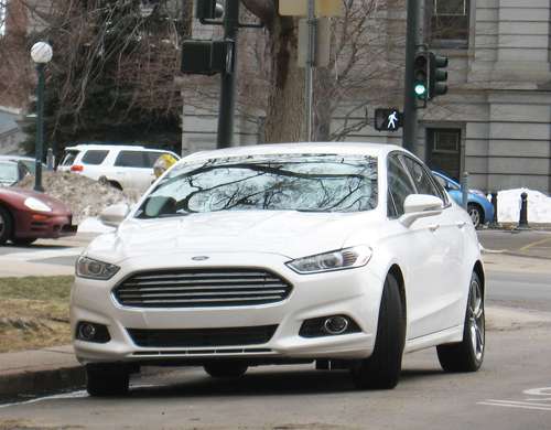 The Ford Fusion Titanium. Image © 2013 by Don Bain