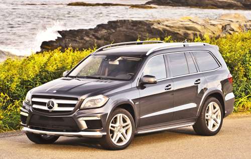 The all-new 2013 Mercedes-Benz GL-Class with Crosswind Stabilization. 