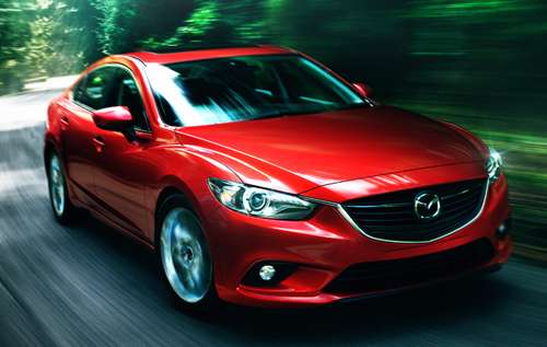 Thge 2014 Mazda6 from the brand's public website. 