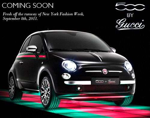 The Fiat 500 gets a Gucci for Fashion Week Torque News