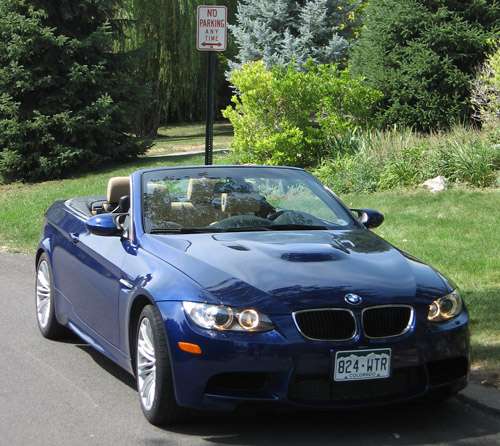 Wateman's German bought 2011 BMW M3 convertible. Photo © 2012 Don Bain